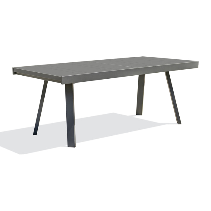 STOCKHOLM - Table de jardin 12 places en aluminium