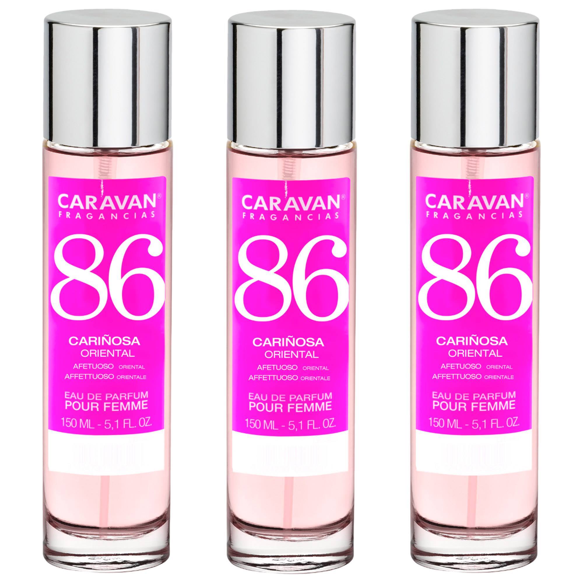 Caravan fragancias set de 3 frascos perfume de mujer nº86, de 150 ml