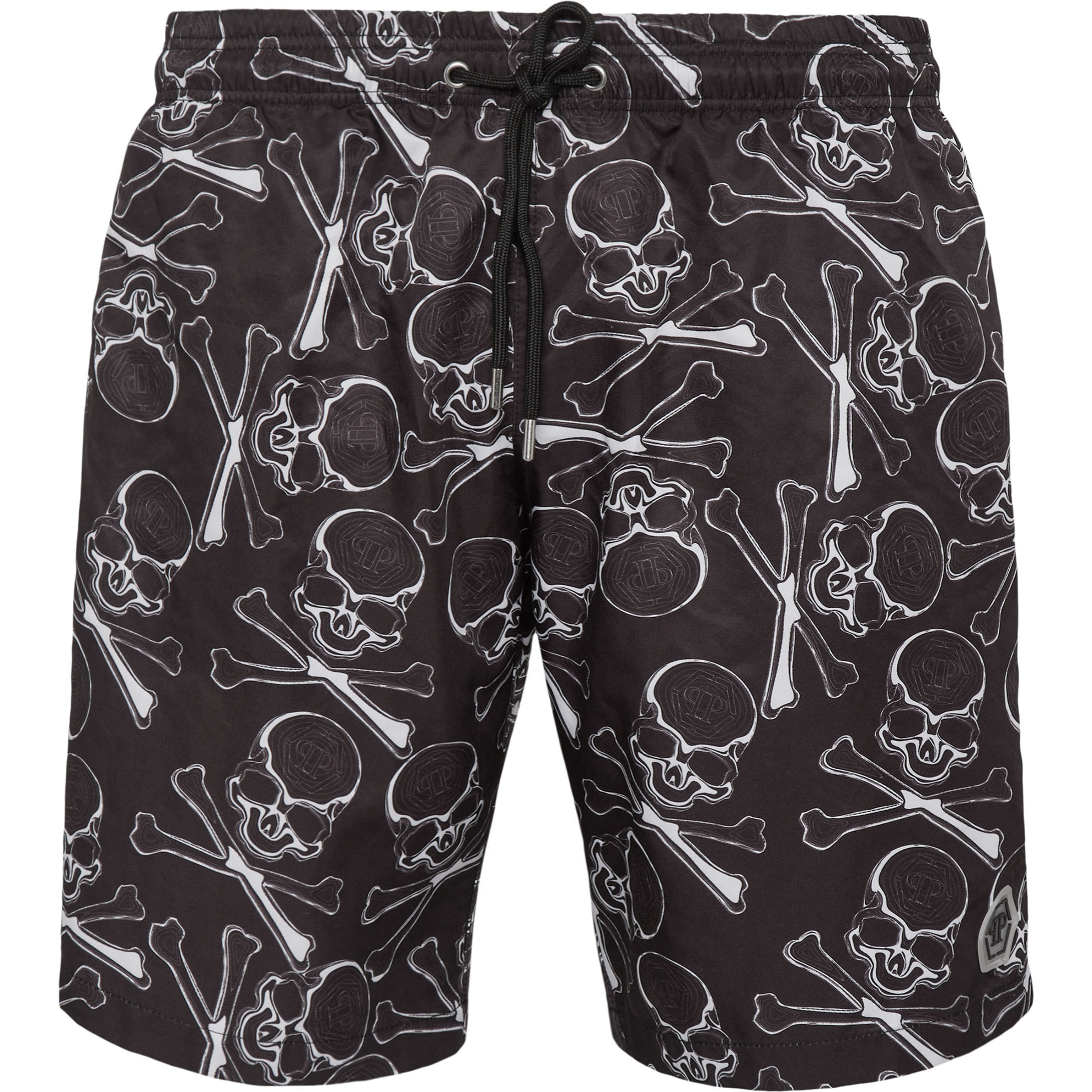 PHILIPP PLEIN Swim Trunks SKULL&BONES