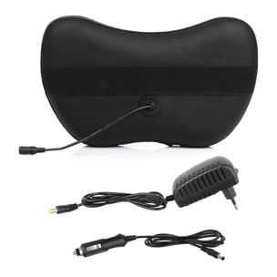 Almohada de masaje inteligente de espalda y cuello con dispositivo de tracción cervical.