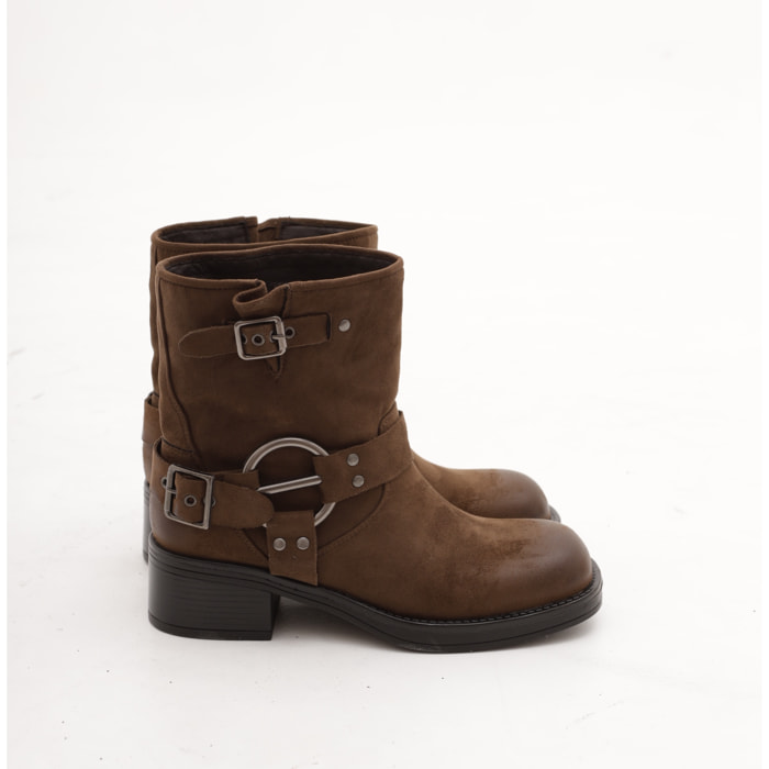 BIKER BASSO QUADRATO TESTA DI MORO