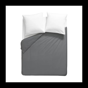 Housse de couette Olana acier