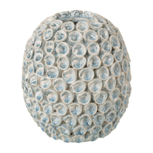 J-Line Vase Milan - céramique - bleu clair - small