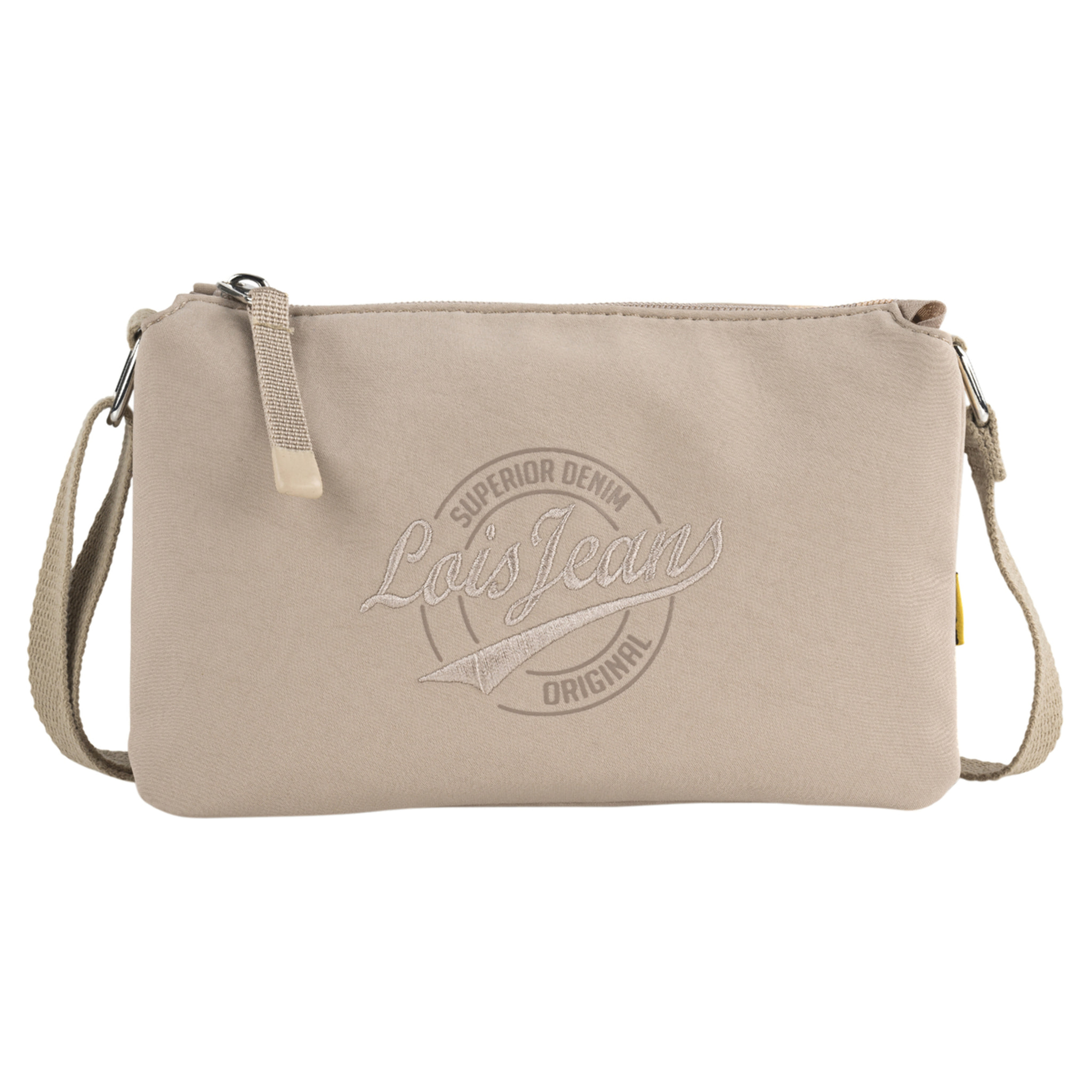 Bolso Bandolera Mujer Sint/Pu Lois Pyramid Beige