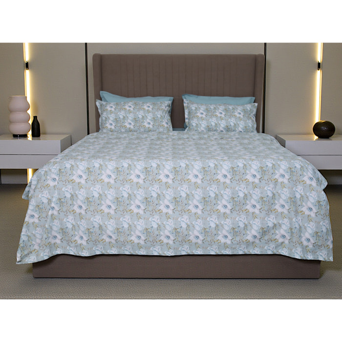 COTONE EGIZIANO Completo letto Alba in Percalle