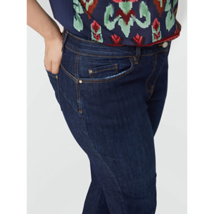 Fiorella Rubino - Jeans kick flare dark blu - Blu