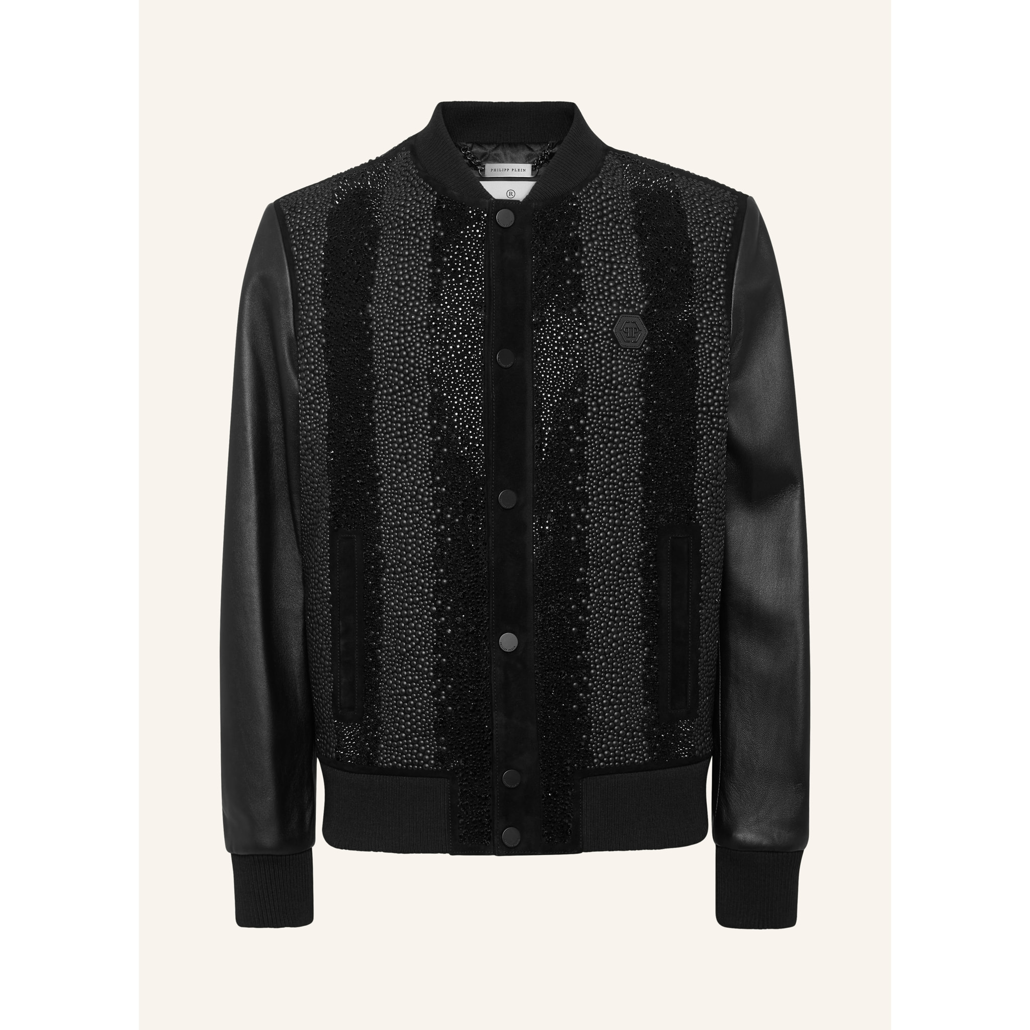 PHILIPP PLEIN Leather Bomber