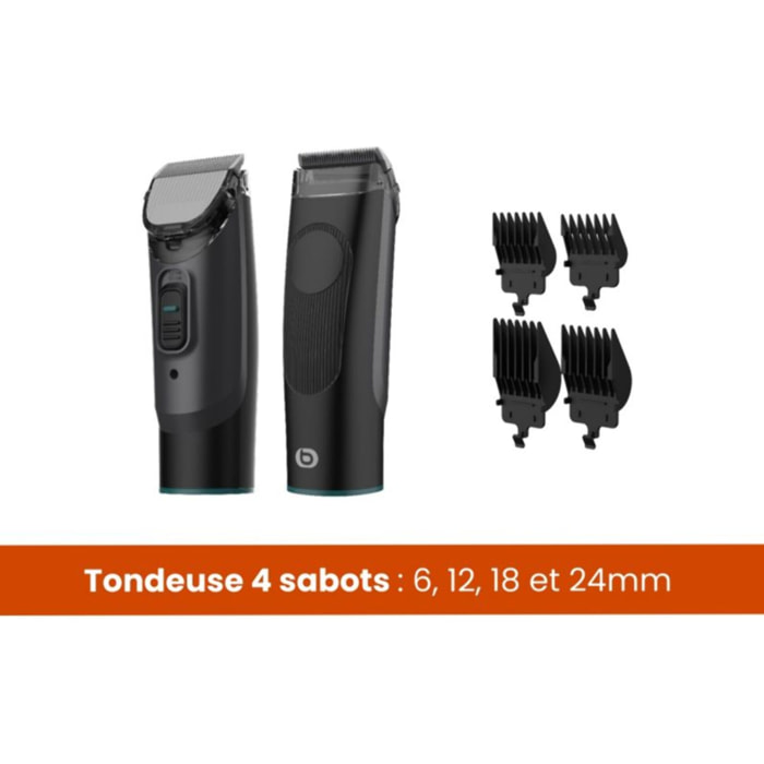 Accessoire toilettage ESSENTIELB kit complet compatible aspirateur balai Easy Tech, Easy Tech Pro, Easy Tech Zero Dust