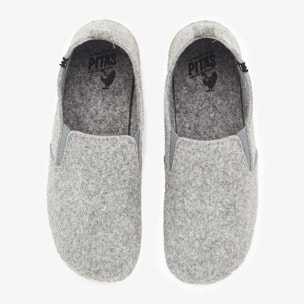 Zapatillas De Casa Pet Gris