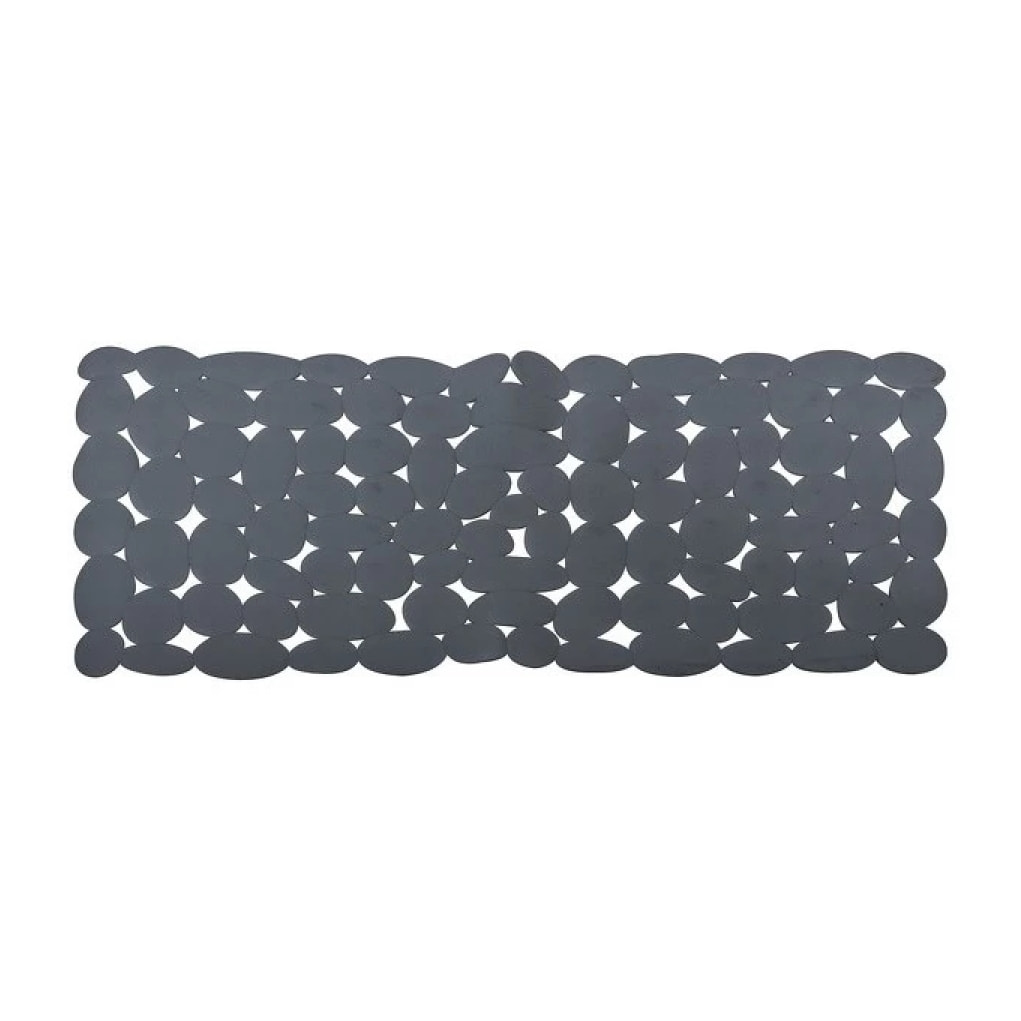 Tapis Fond de baignoire PVC MARATHON 73x36cm Gris Foncé Spirella