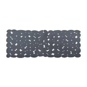 Tapis Fond de baignoire PVC MARATHON 73x36cm Gris Foncé Spirella