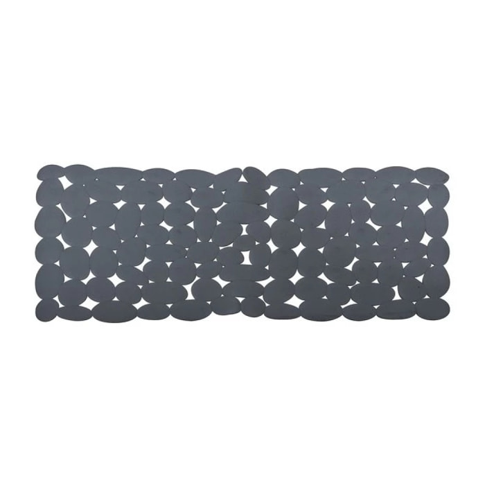 Tapis Fond de baignoire PVC MARATHON 73x36cm Gris Foncé Spirella