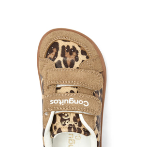 Zapatillas Deportivas De Niña Barefoot Goflex Con Purpurina