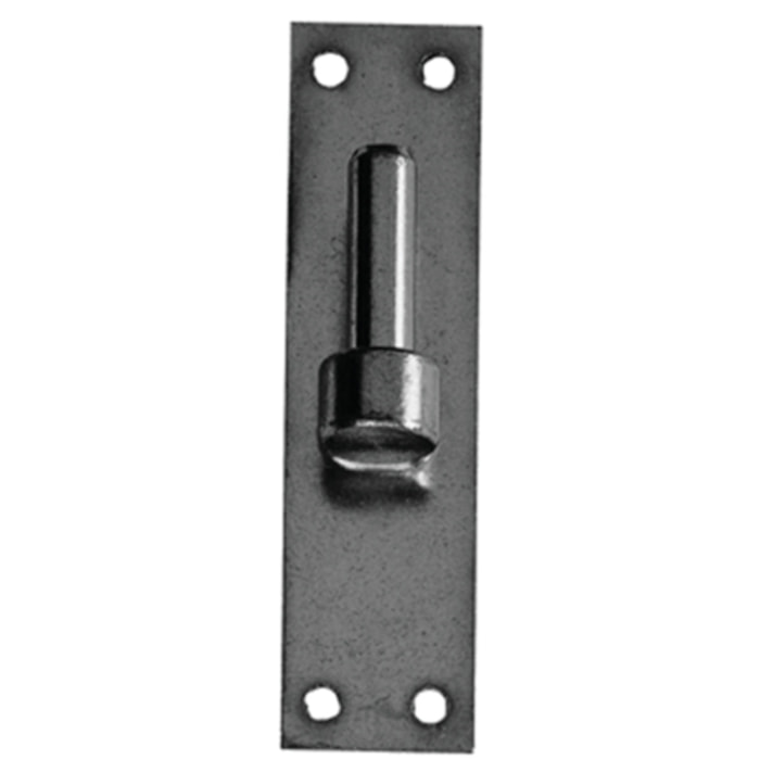 Gond sur platine cataphorèse noir ING FIXATIONS - Ø 20 mm - A000960