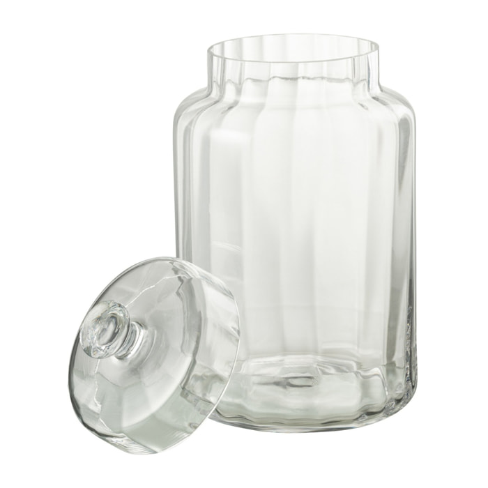 J-Line pot de conservation Elia - verre - transparent - large