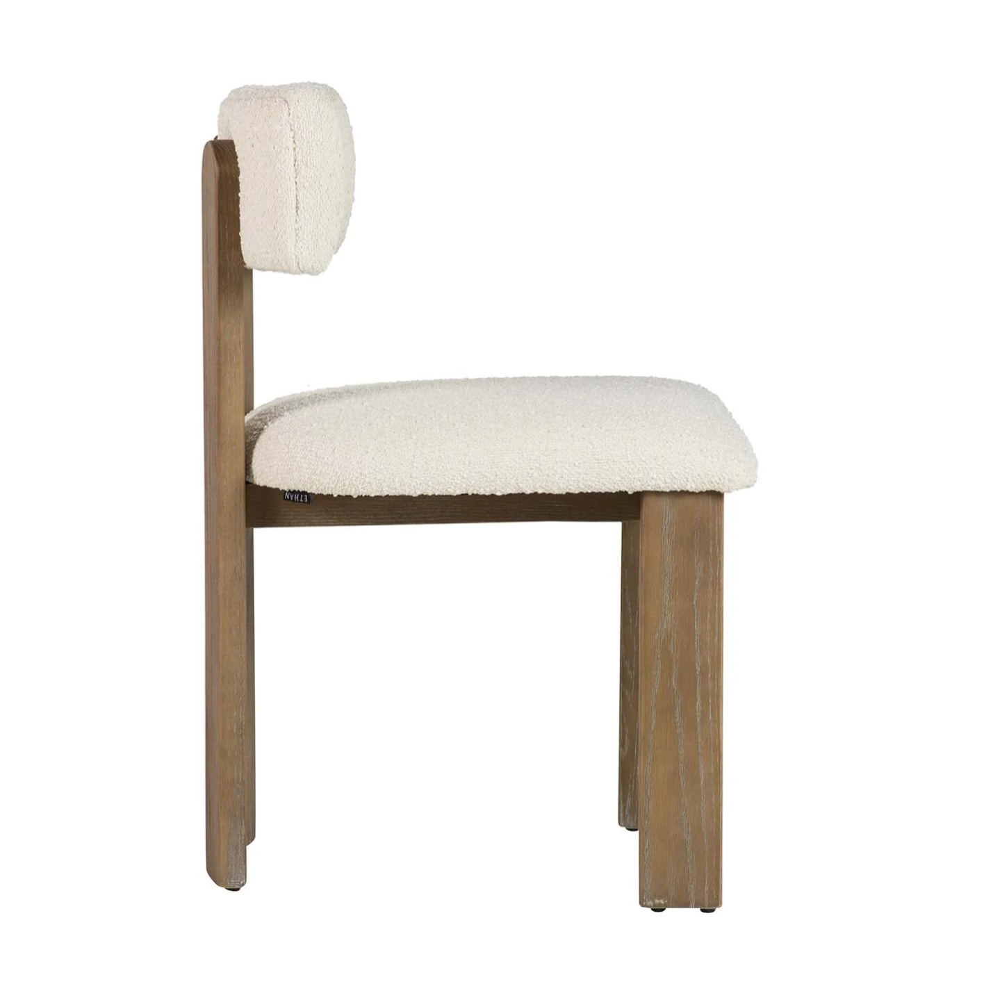 Silla Madera Fresno Blanca 48x53x78 Cm