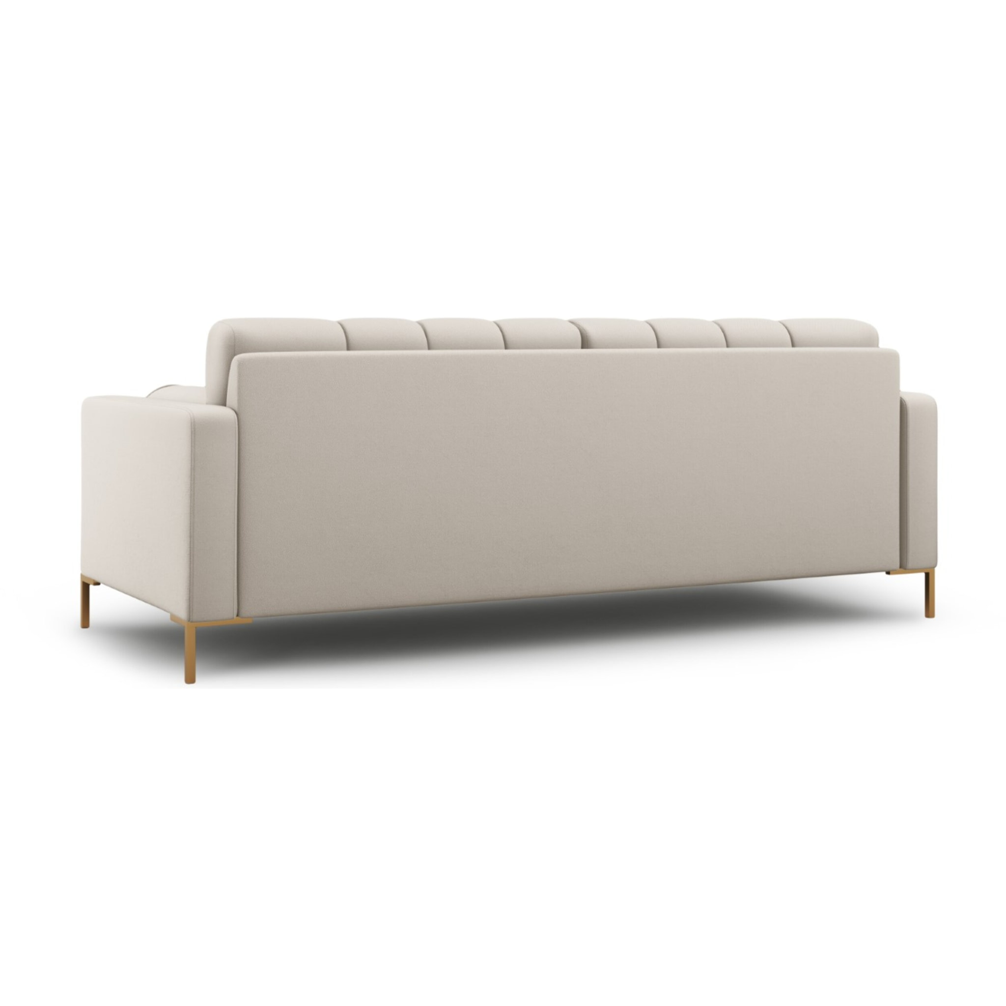 Canapé "Bali" 3 places en tissu structurel beige