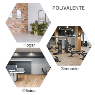 Soporte para Barras de Pesas Ajustable Estante de Acero para Levantamiento de Pesas Carga Máx. 150 kg Entrenamiento en Gimnasio Hogar 52x48x105-160 cm Blanco