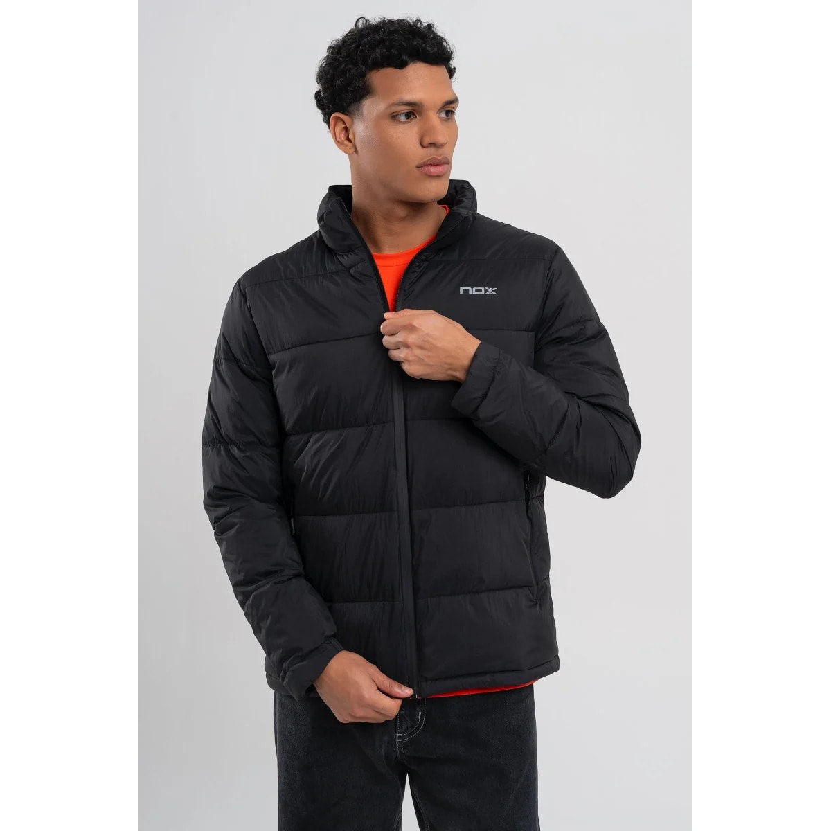 Chaqueta acolchada hombre TEAM negro