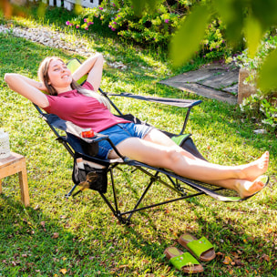 Chaise Transat Pliable de Camping Kampfort InnovaGoods