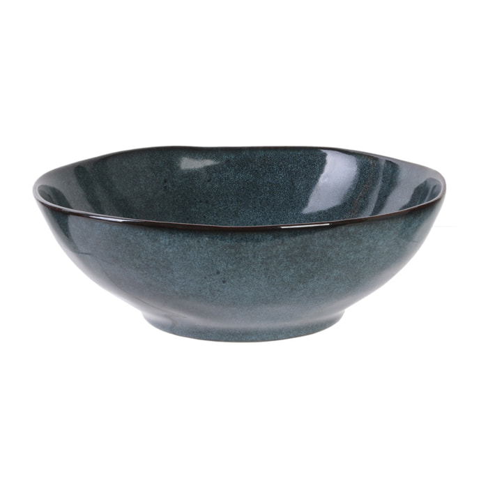 Bol 80cl D19.5cm H7cm Au Gres Du Temps Bleu