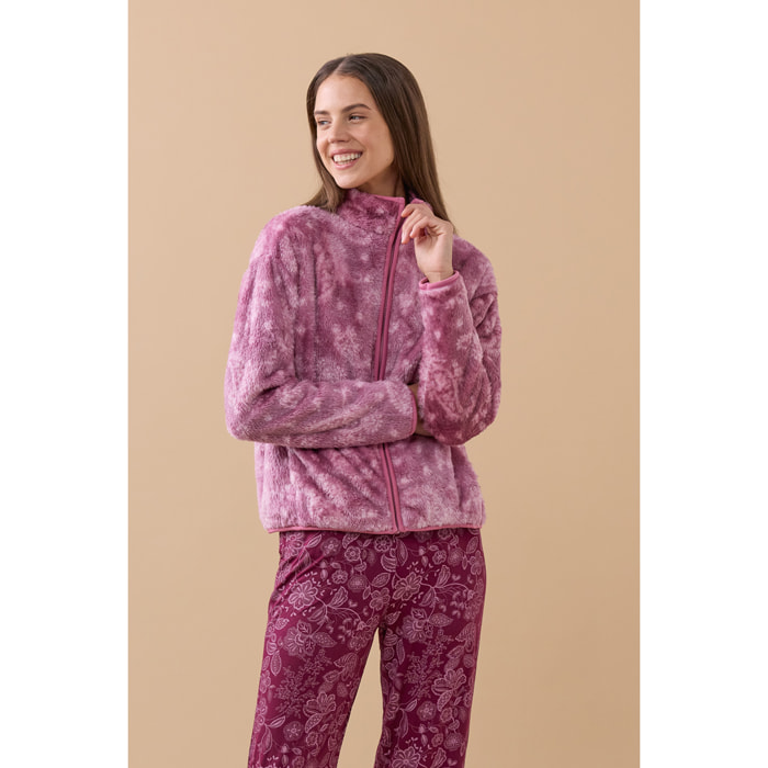 Giacca donna eco pelliccia articolo cachemire. Noidinotte