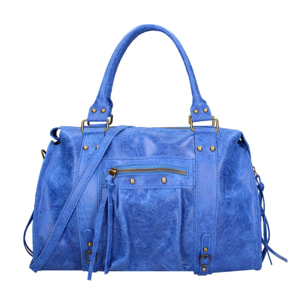 Borsa a spalla da donna - Modello Clara - Vera pelle - 41.0 x 28.0 x 13.0 cm