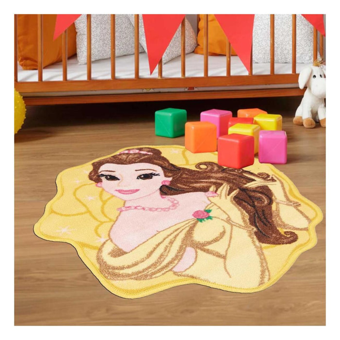 Tapis enfant Belle, lavable en machine à 30°C