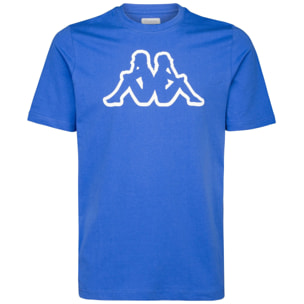 T-Shirts & Top Kappa Uomo Logo Amberis Dk Blu