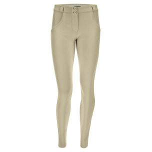 Pantaloni push up WR.UP® skinny in similpelle ecologica