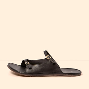 Sandalias N5684 SOFT NAPPA BLACK/ BARE SANDALS color Black