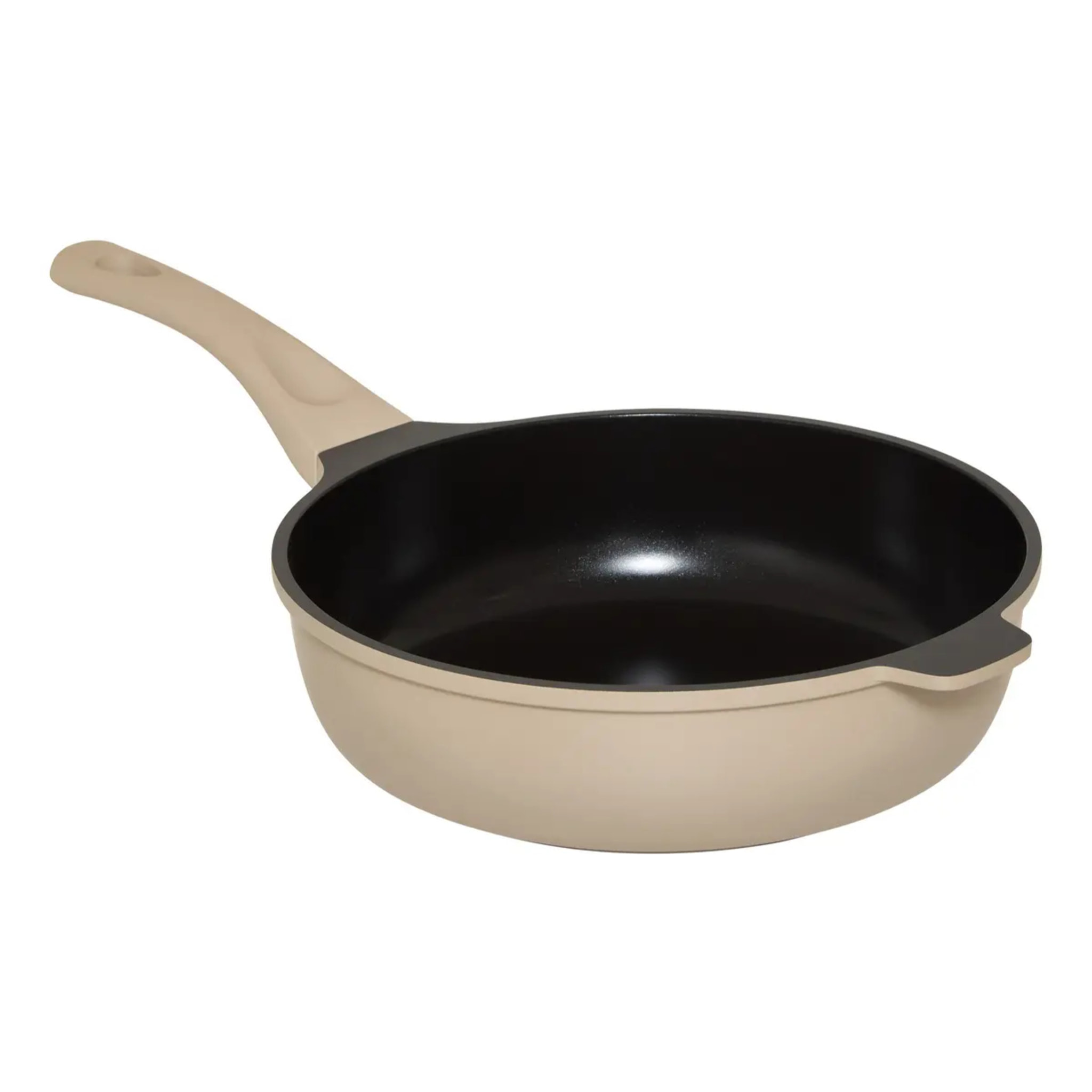 Sauteuse Aluro aluminium beige D28cm