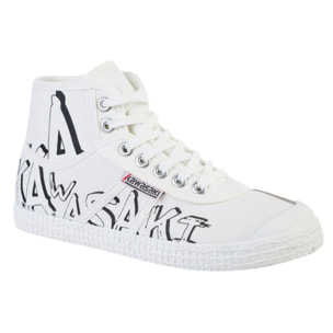 Zapatillas Sneaker para Mujer - KAWASAKI Graffiti Canvas Boot K202415 1002 White