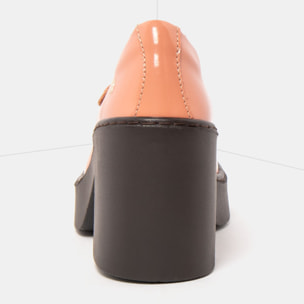 Zapatos 1984 NAPPA SHINNY FLAMINGO/BERNA color Flamingo