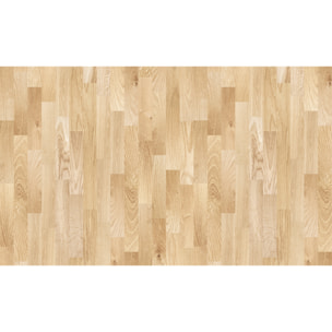 Revêtement sticker sol - PARQUET BOIS CLAIR - Rouleau adhésif Protection Anti-dérapant