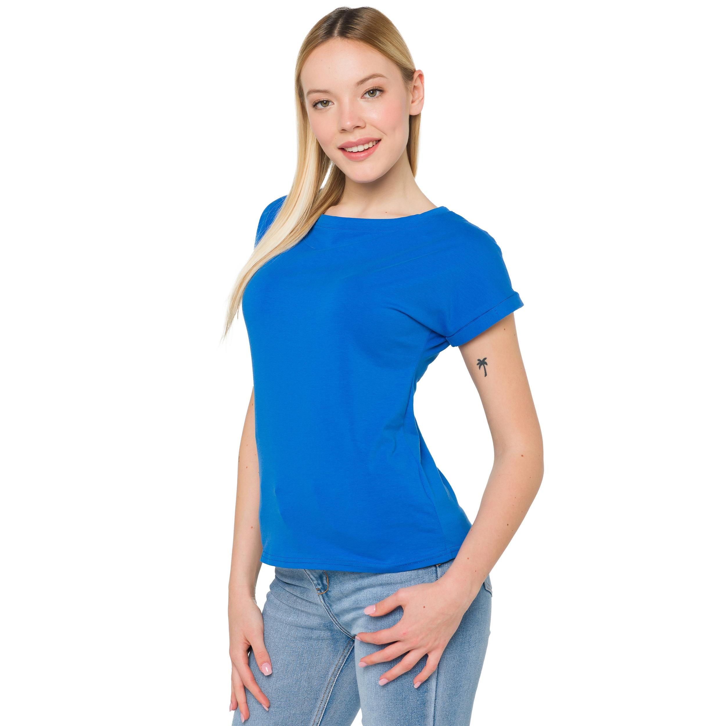 Camiseta Hot Buttered Colette azul Talla única S/M