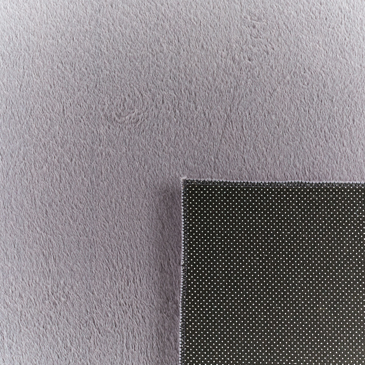 NUBE - Tapis doux et moelleux à poils courts anthracite - NUB6000ANT