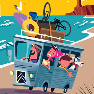 Tableau road trip à perros guirec Tableau alu Dibond