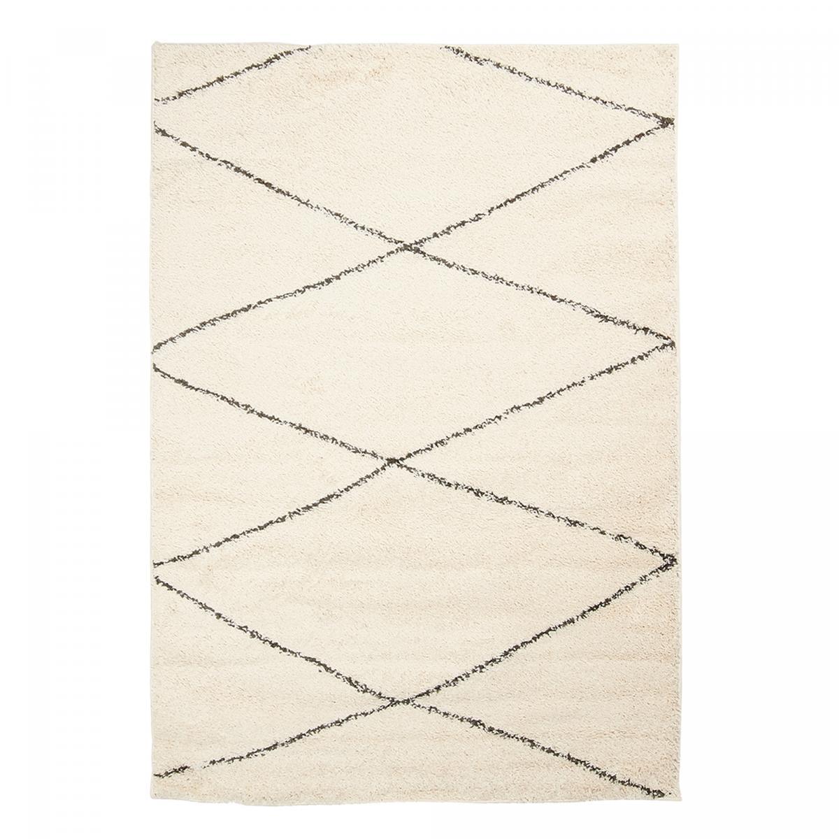 Tapis berbère tissé motifs ethno-chic NIVU