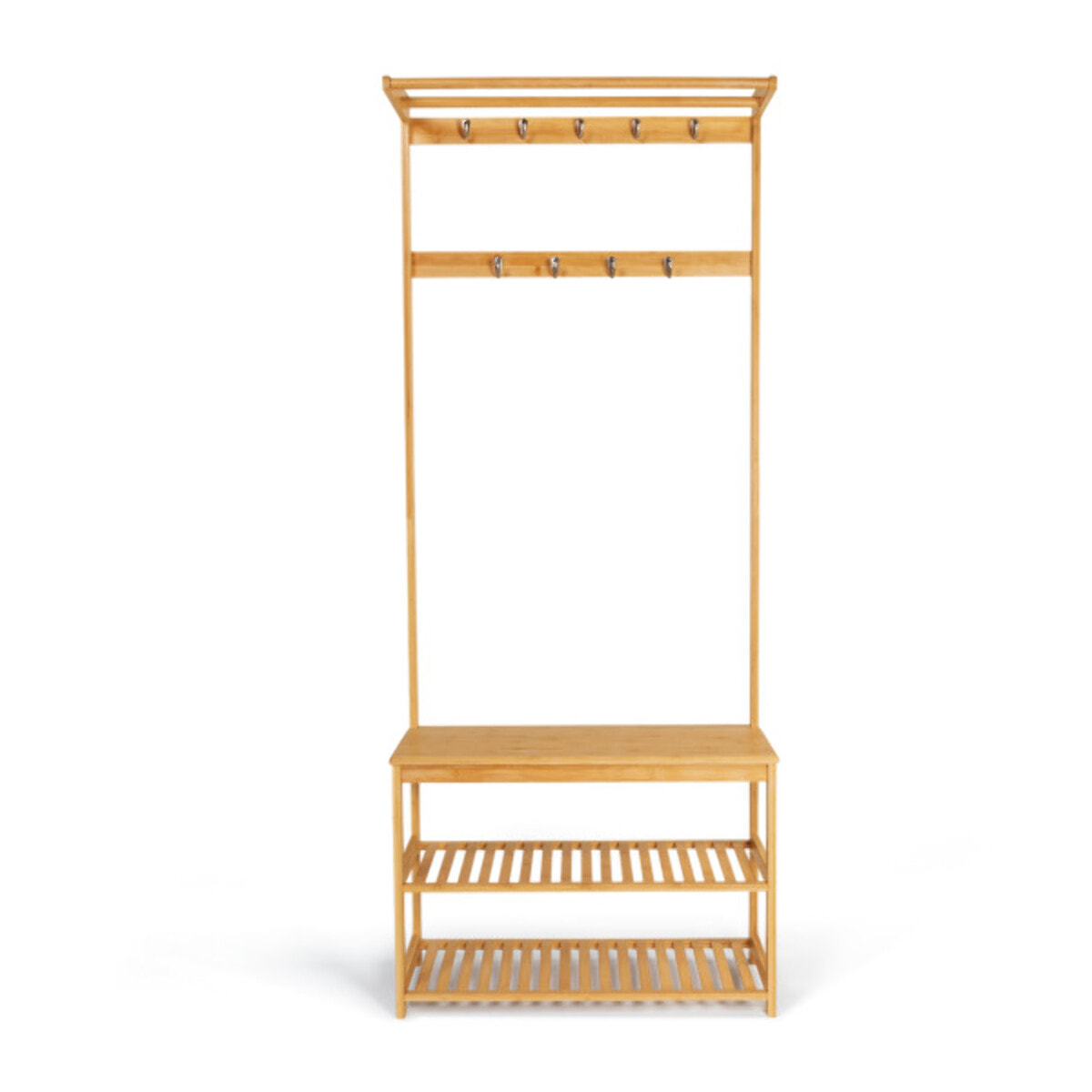 Vestiaire d'entrée en bambou Maya
