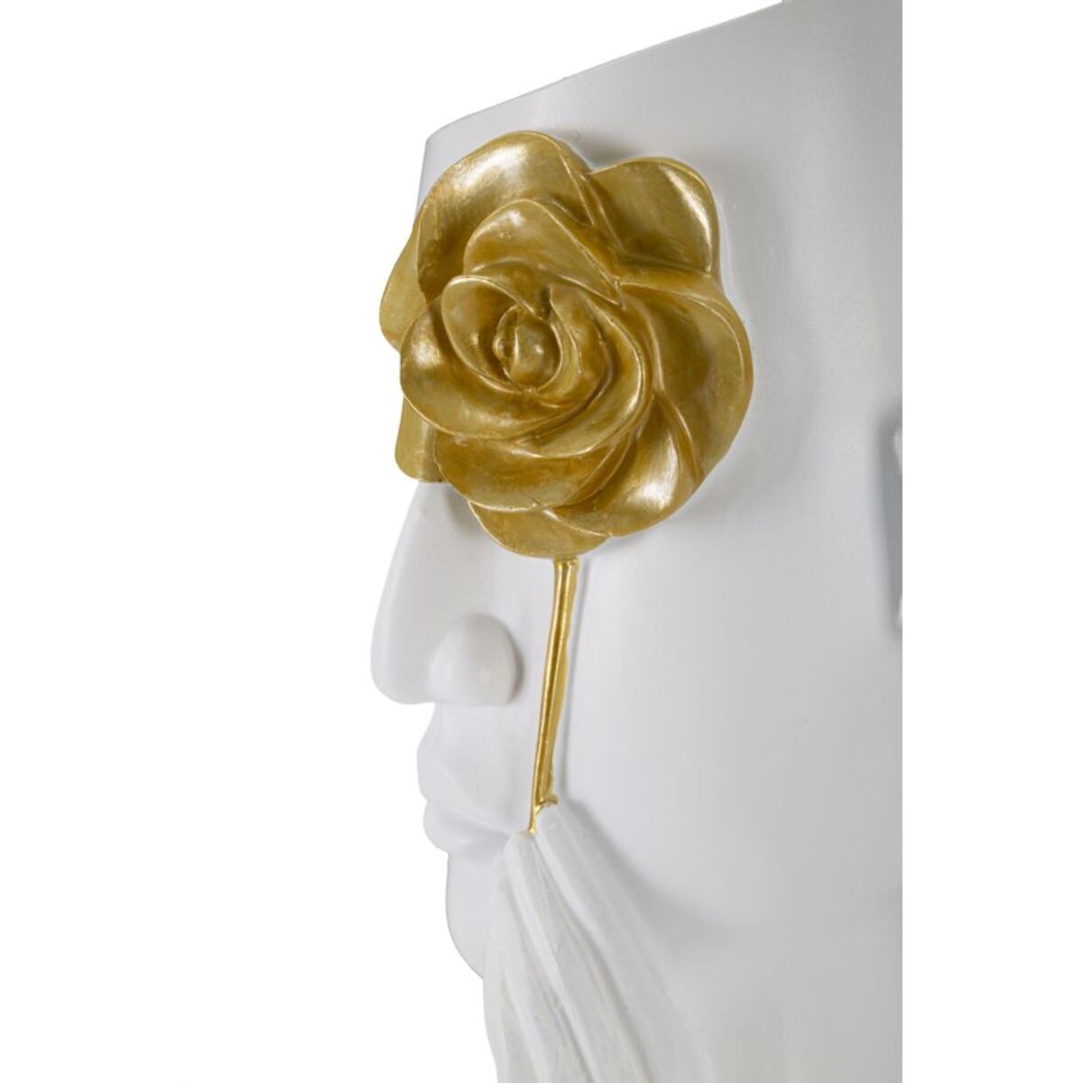 VASO FACE C/FIORE CM 14X13X27