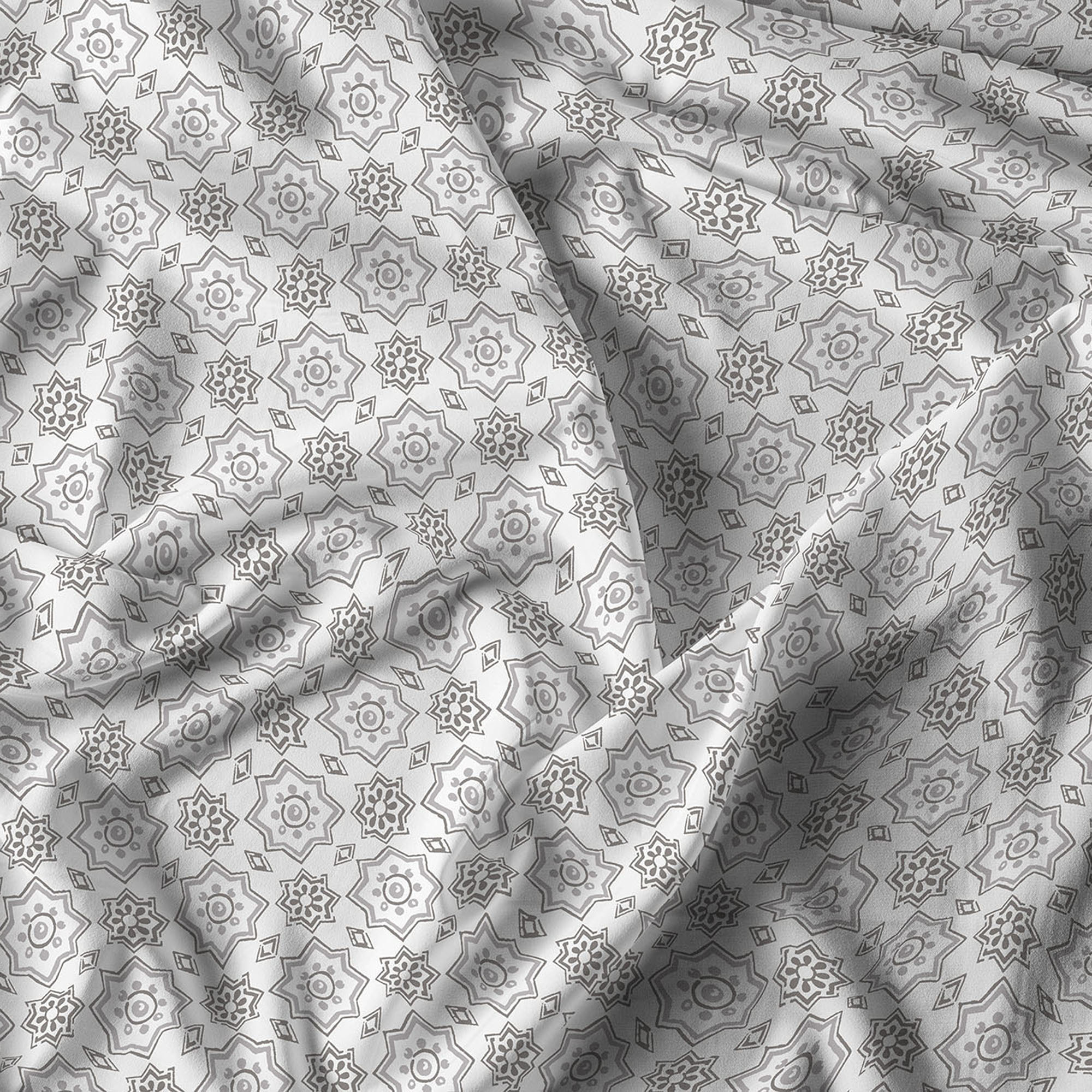 PARURE COPRIPIUMINO PRINTED COLORS, 100% Cotone, Made in Italy - FLOYD TORTORA