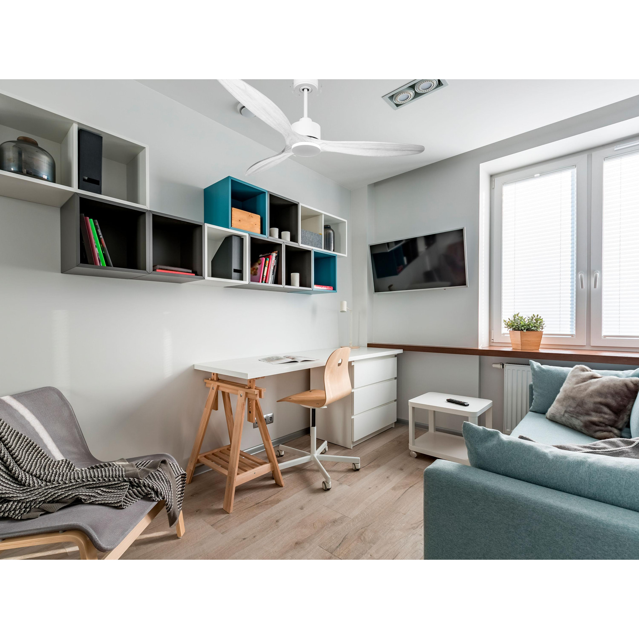 Ventilador de techo Modo Invierno/Verano Termostato Wifi Motor DC Techos Inclinados Mando a Distancia Hypersilence Memoria Vendible Shopify (AUTOMATICO) SalD166C0364885 PURLINE