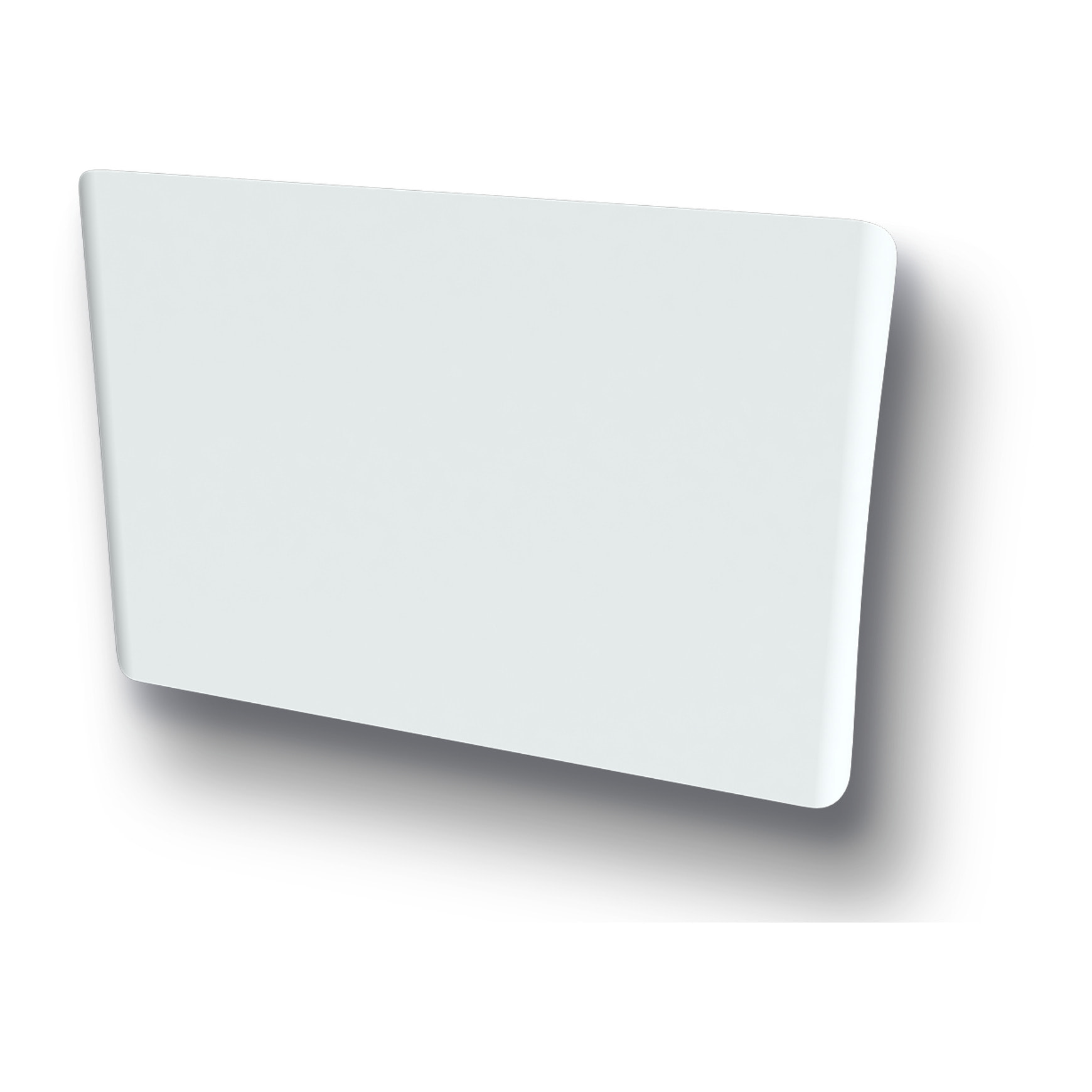 Radiateur Électrique Céramique Blanc 1000W Blanc LUDO