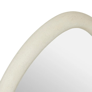 Miroir mural Chesni blanc 60x47cm