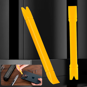 Destornillador eléctrico 40 en 1 con doble luz de trabajo, giro bidireccional, batería recargable de 350mAh, rotación de 170rpm y puntas magnéticas.