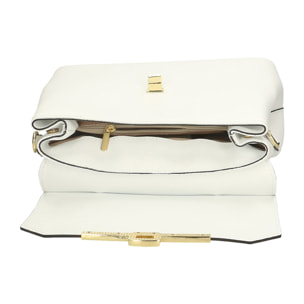 Borsa a mano da donna In Vera pelle Made in Italy 27x23x12 cm