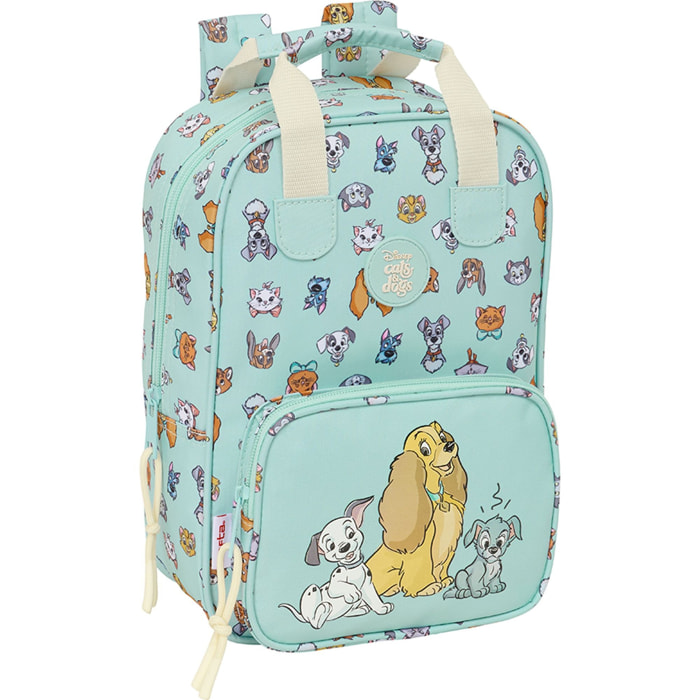 Mochila infantil con asas adapt. a carro cats & dogs