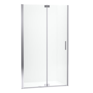 Porte de douche pliante 120 x 200 cm Contra chromé