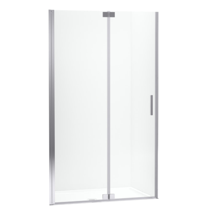 Porte de douche pliante 120 x 200 cm Contra chromé